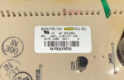 Whirlpool Oven Panel And Control Board - Part # 8300452 | 8186024 Gallery Image 1