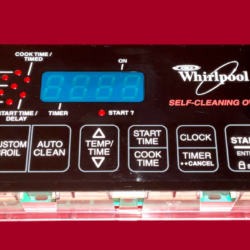 Part # WP6610449 | 8053196 | 6610271 - $59 Whirlpool Gas Oven Control Board (used, overlay fair - Black)