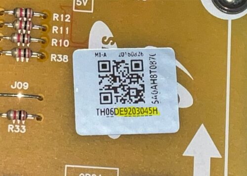 Part # DE92-03045H Samsung Oven Control Board (used)