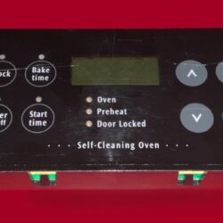 Part # 316418301 - $59 Frigidaire Gas Oven Control Board (used, overlay poor - Black)