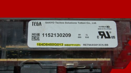 GE Oven Control Board WB27T11271 | 164D8450G013 | OEM Used Tested (overlay fair - White)