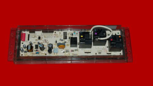 GE Oven Control Board 164D8450G034 | WB27T11487 | OEM Used Tested (overlay excellent - Dark Gray)