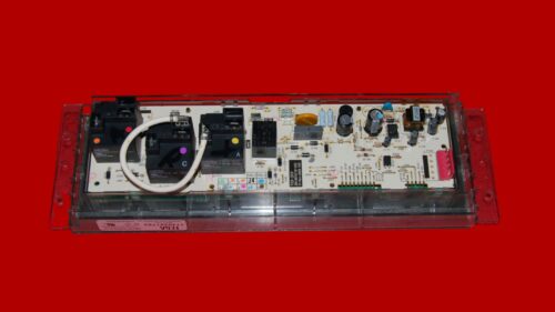 GE Oven Control Board 164D8450G034 | WB27T11487 | OEM Used Tested (overlay excellent - Dark Gray)