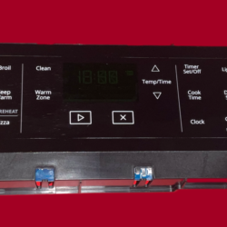 Part # W11528249 | W11204529 Whirlpool Oven Control Board (used, overlay fair - Black )