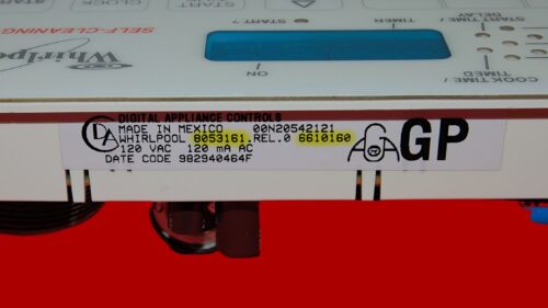 Part # WP6610450 | 8053161 | Whirlpool Gas Oven Control Board (overlay fair - White)