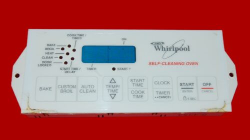 Part # WP6610450 | 6610160 | 8053161 | Whirlpool Gas Oven Control Board (overlay fair - White)