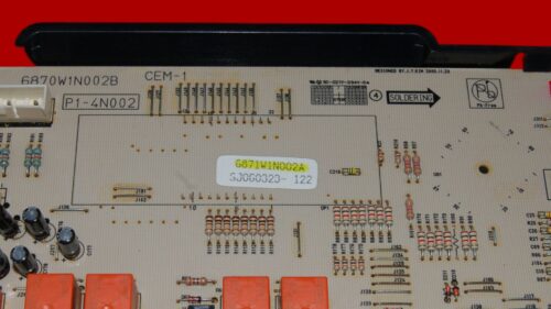 Part # 6871W1N002A | 6871W1N010F LG Oven and Range Top Control Boards