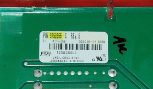 Part # WP9762811 | 9759566 | Whirlpool Oven Control Board