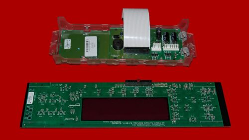 Part # 9761566 | 9762794 | KitchenAid Gas Oven Switch Membrane and Control Board (overlay good - Black)