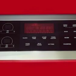 Part # AGM73551615 | EBR73710102 LG Oven Control Board And Touchpad (used, overlay fair - Black)