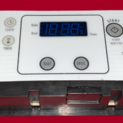 Part # 9762209 Whirlpool Oven Control Board (overlay fair - White)