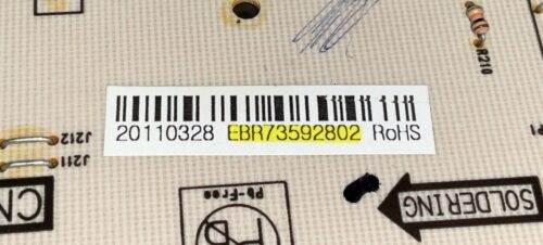 LG Oven And Range Control Boards - Part # EBR73592802 | 6871W1N010F Gallery Image 2