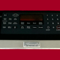 Part # 5303935288 Kenmore Gas Oven Panel Only (overlay fair - Black)