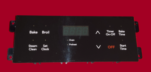 Part # 5304508924 | A03619521 Frigidaire Oven Control Board (used, overlay fair - Black)