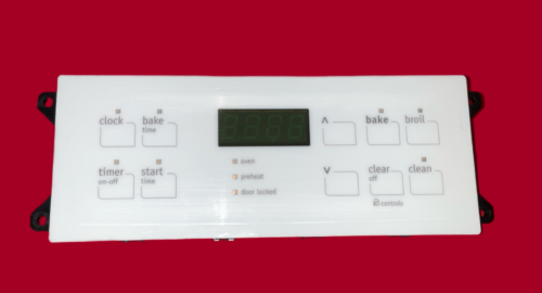 Part # 316557146 Frigidaire Oven Control Board (used, overlay fair - White)