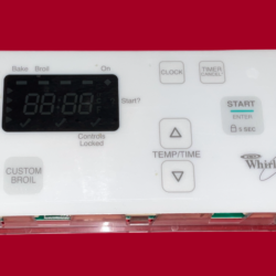 Part # 6610445 | 9761109 Whirlpool Gas Oven Control Board (overlay fair - White)