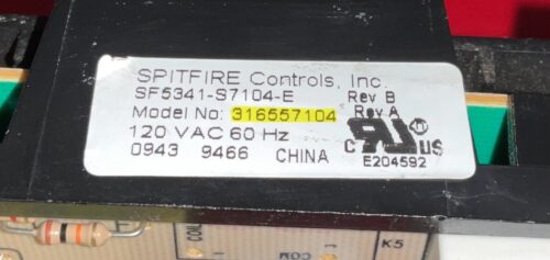 Frigidaire Oven Control Board - Part # 316557104 Gallery Image 1