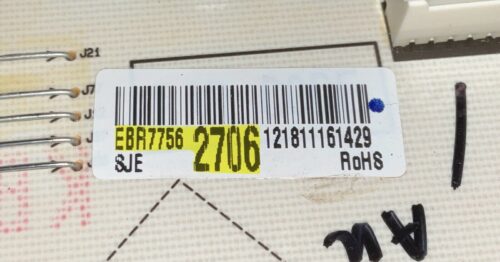 LG Oven Control Panel And Board - Part # AGM73551660 | EBR77562706 | EBR64624907 Gallery Image 1