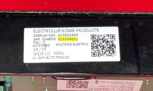 Part # 5304523298 | A15944501 Frigidaire Gas Oven Control Board (used, overlay poor - Black)