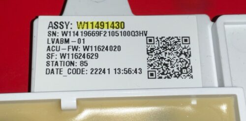 Whirlpool Washer Control Board - Part # W11491430 Gallery Image 1