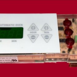 Part # WB27K5128 | 164D3143G003 - $69 GE Oven Control Board (used, overlay fair - White)