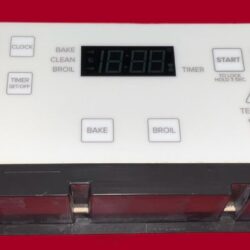 Part # W10833995 Maytag Gas Oven Control Board (overlay good - White)