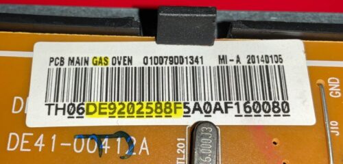 Samsung Gas Oven Membrane And Control Board - Part # DE92-02588F | DG34-00024A Gallery Image 1