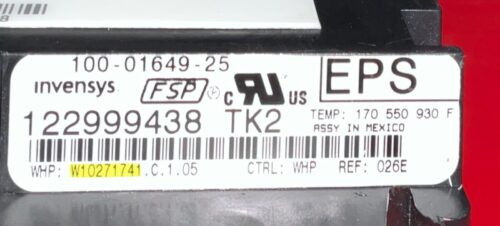 Whirlpool Oven Control Board - Part # W10271741 Gallery Image 1