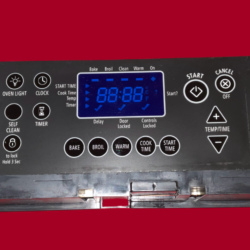 Part # W10271734 Whirlpool Oven Control Board (overlay fair - Black)