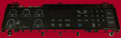 LG Oven Control Panel And Board - Part # AGM73551660 | EBR77562706 | EBR64624907 Main Image