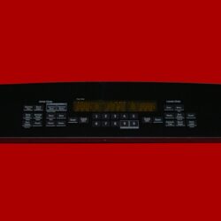 Part # WB36T11144 | WB27T11286 | GE Oven Touch Panel and Control Board (overlay good - Black)
