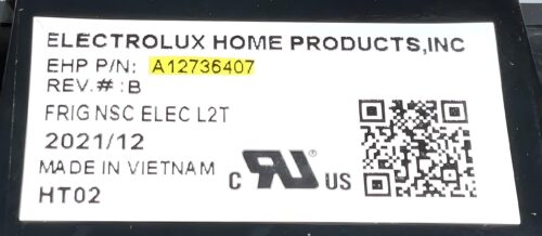 Part # A12736407 | Frigidaire Oven Control Board (overlay excellent - White) Part # A12736407 | Frigidaire Oven Control Board (overlay excellent - White)
