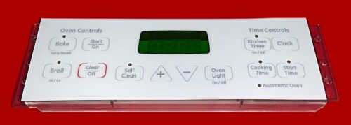 Part # WB27T10816 | 191D3776P007 | GE Oven Control Board (overlay excellent - White)