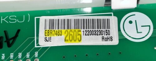 LG Oven Range Control Boards And Membrane - Part # 383EW1N006N | EBR74632605 Gallery Image 1