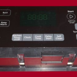 Part # W10687550 | Whirlpool Oven Control Board (overlay good - Black)