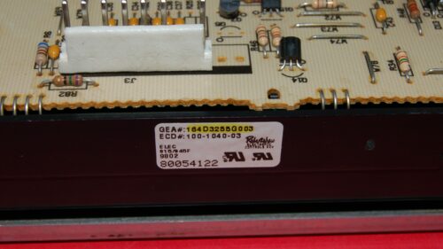 Part # 164D3255G003 | GE Oven Control Board (overlay good - Almond)