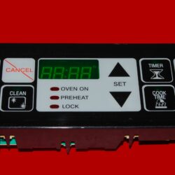 Part # 7601P508-60 | Maytag Oven Control Board (overlay fair - Black)
