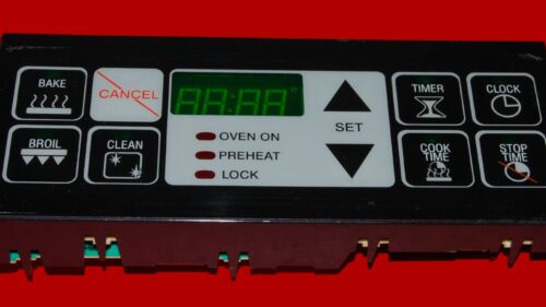 Maytag Oven Control Board - 7601P508-60 (overlay fair - Black)