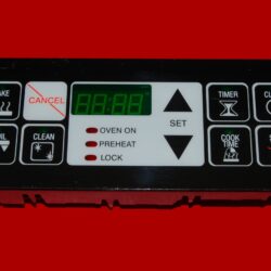 Part # 7601P508-60 | Maytag Oven Control Board (overlay fair - Black)