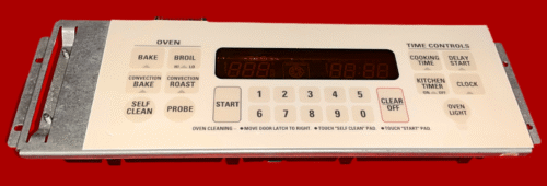 Part # 164D3255G003 | GE Oven Control Board And Keypad (overlay good - Almond)