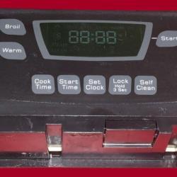 Part # W10173499 Whirlpool Oven Control Board (Overlay fair - Black)