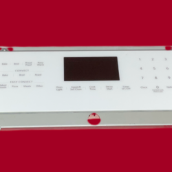 Part # W11675300 | W10643264 Whirlpool Oven Touch Panel And Control Board (used, overlay good - White)