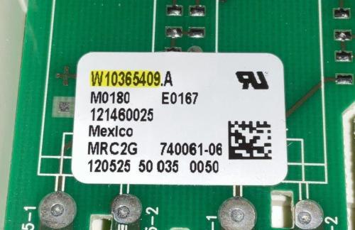 Whirlpool Gas Oven Control Board - Part # W10365409 Gallery Image 1