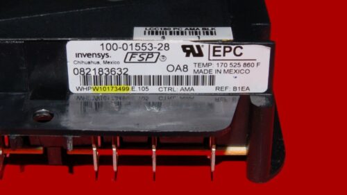Part # WPW10173499 | W10173499 | Whirlpool Oven Control Board (overlay fair - Black)