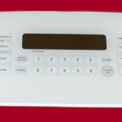 Part # WB29T10040 | 164D4779P013 | GE Oven Control Board And Panel (overlay fair - White)