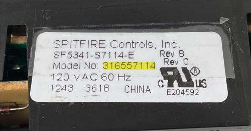 Frigidaire Oven Control Board - Part # 5304511908 | 316557114 Gallery Image 0