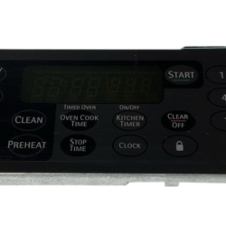 Part # 318019903 | 318019900 | Kenmore Oven Control Board (overlay fair - Black)