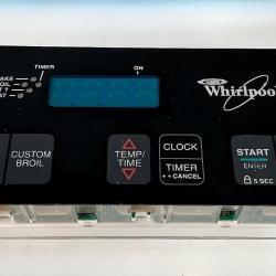 Part # 8053988 | 3196253 Whirlpool Gas Oven Control Board (overlay fair - Black)