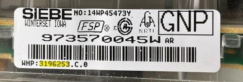 Whirlpool Gas Oven Control Board - Part # 3196253 Gallery Image 2