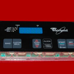 Part # 8053988 | 3196253 | Whirlpool Gas Oven Control Board (overlay fair - Black)